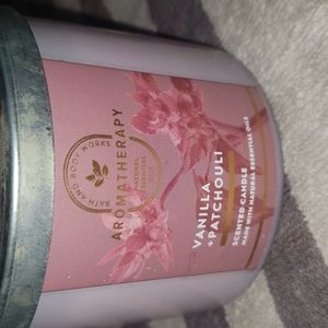 Vanilla Patchouli Bath and Body Works Candle